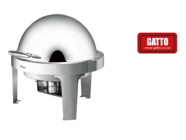CASTELLO Economy Round Roll Top Chafing Dish